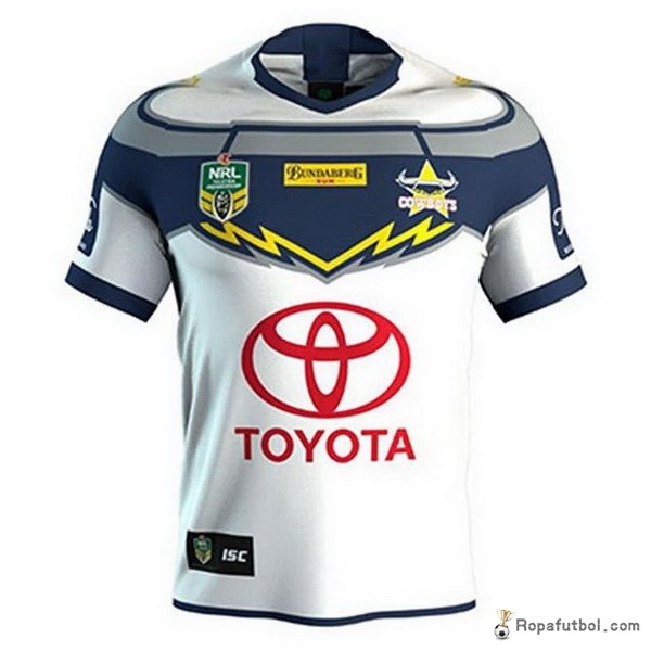 Camiseta Rugby Cowboys Replica Segunda Ropa 2018 Blanco